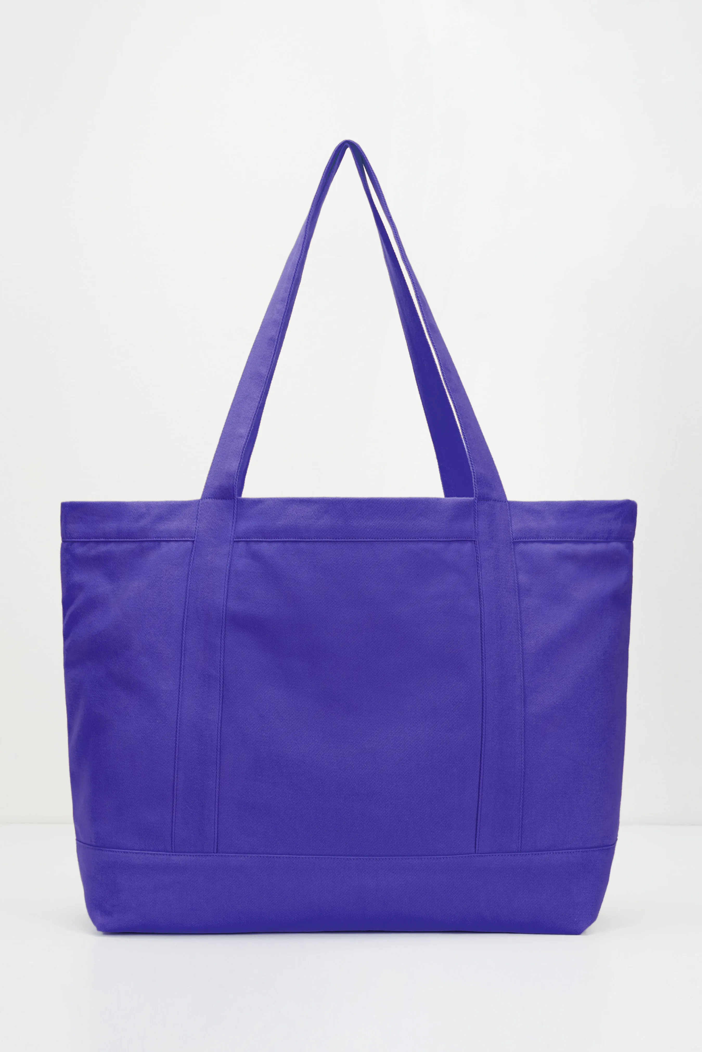 100% Recycled Big Tote Bag Purple