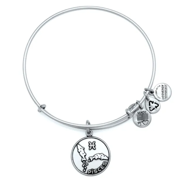 ALEX AND ANI Pisces Bangle Bracelet