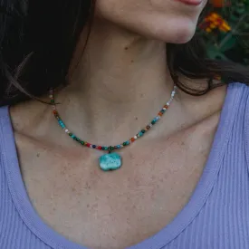 Amazonite Traveler Necklace