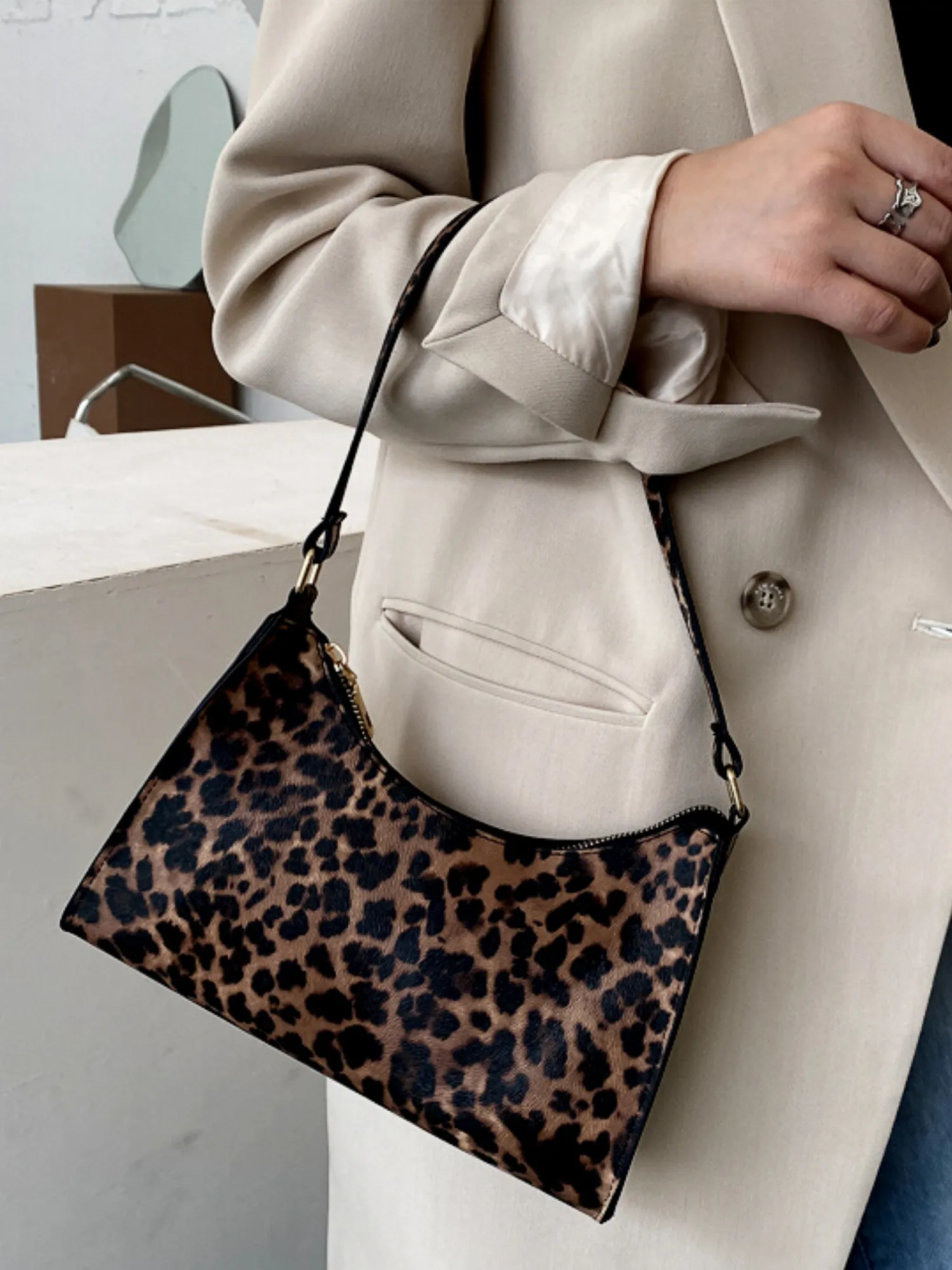 'Anna' Animal Print Hobo Bag (3 Styles)
