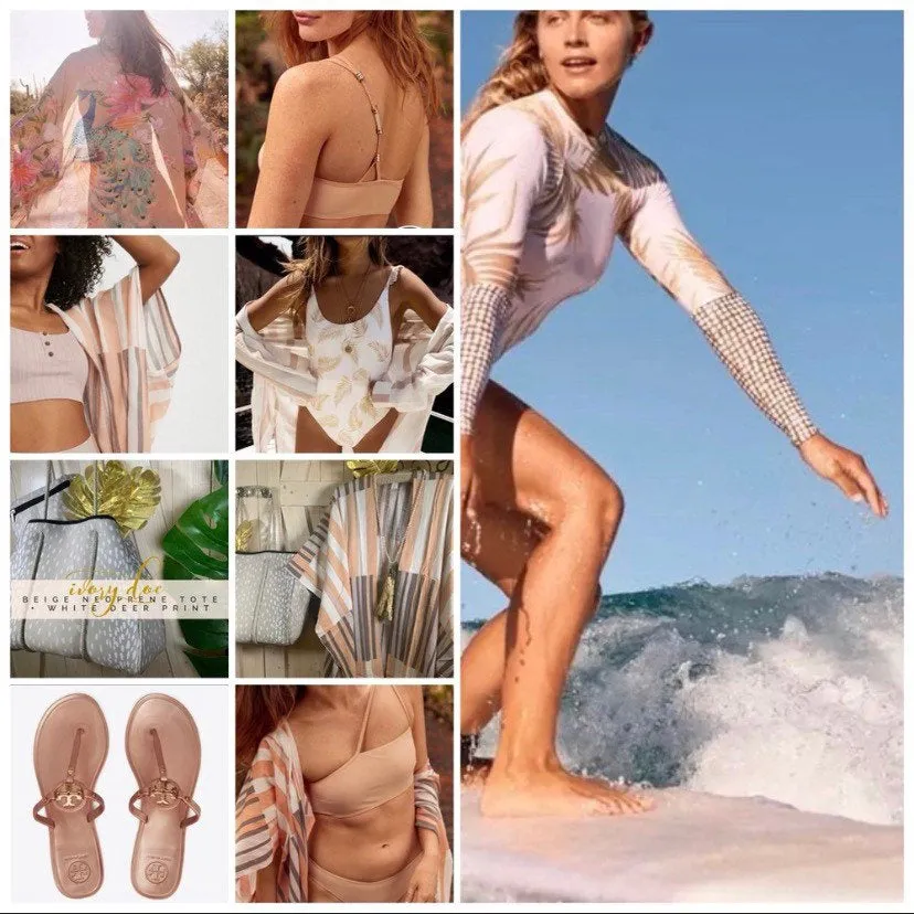 Apricot Marbella KIMONO full / half length lounge Robe / beach Cover-Up / Pool Wrap / soft Kaftan - beige khaki cream peach peacock belted