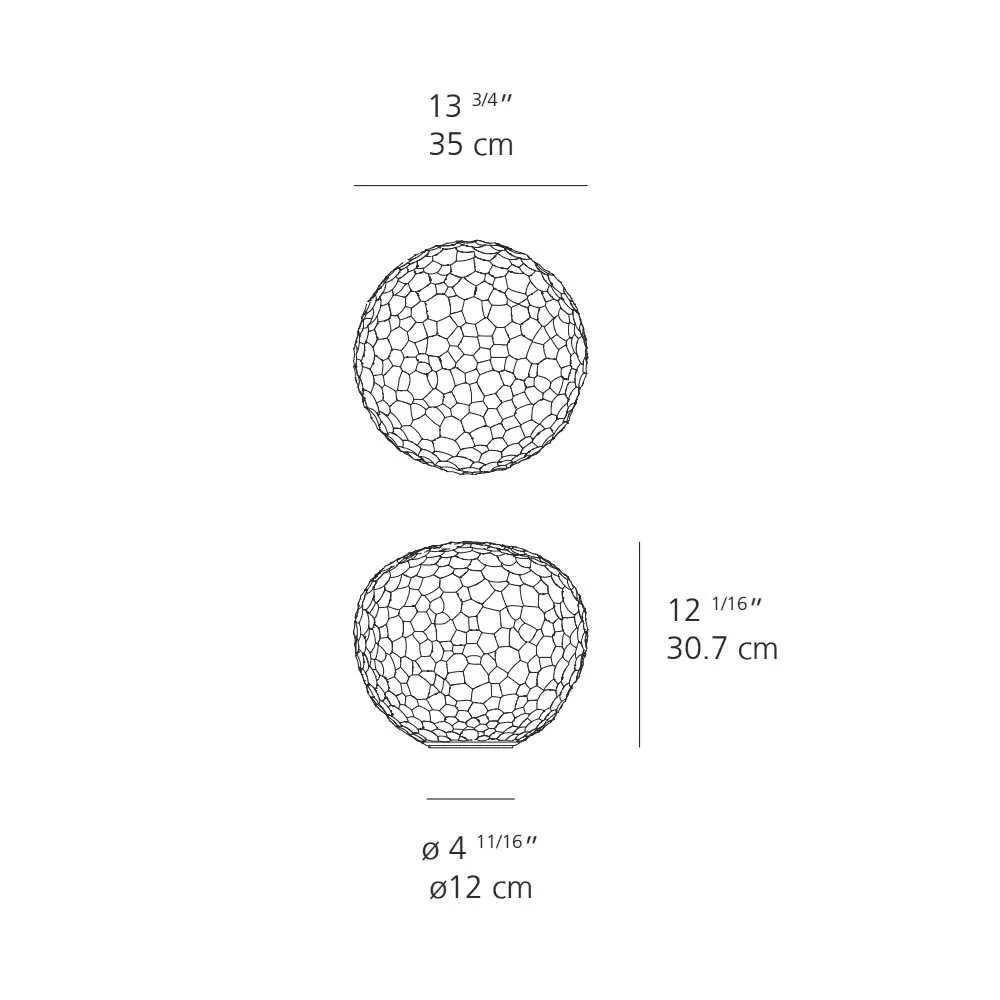 Artemide Meteorite 35 table lamp