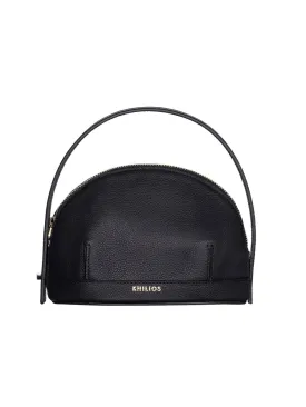 Audrey Black Mini Leather Handbag