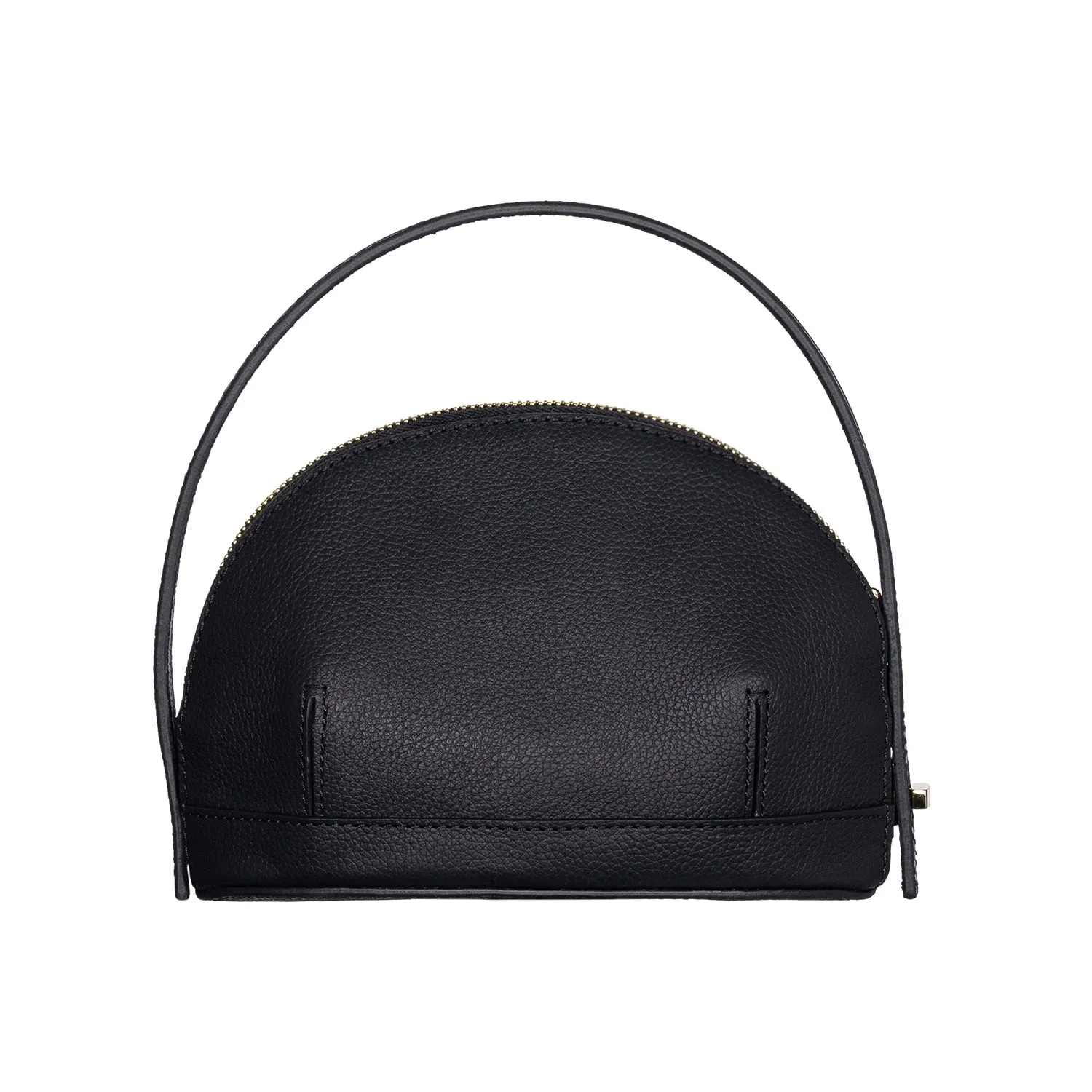 Audrey Black Mini Leather Handbag