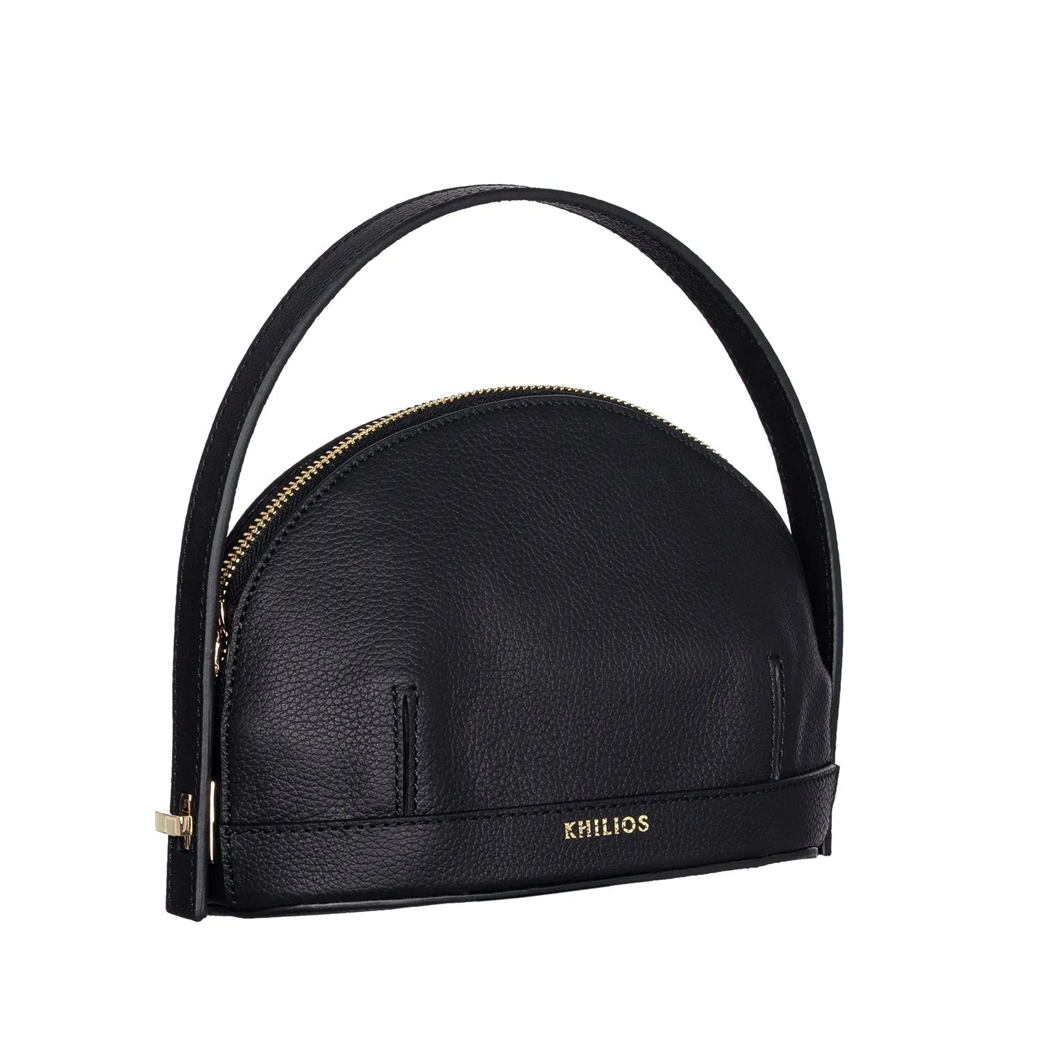 Audrey Black Mini Leather Handbag