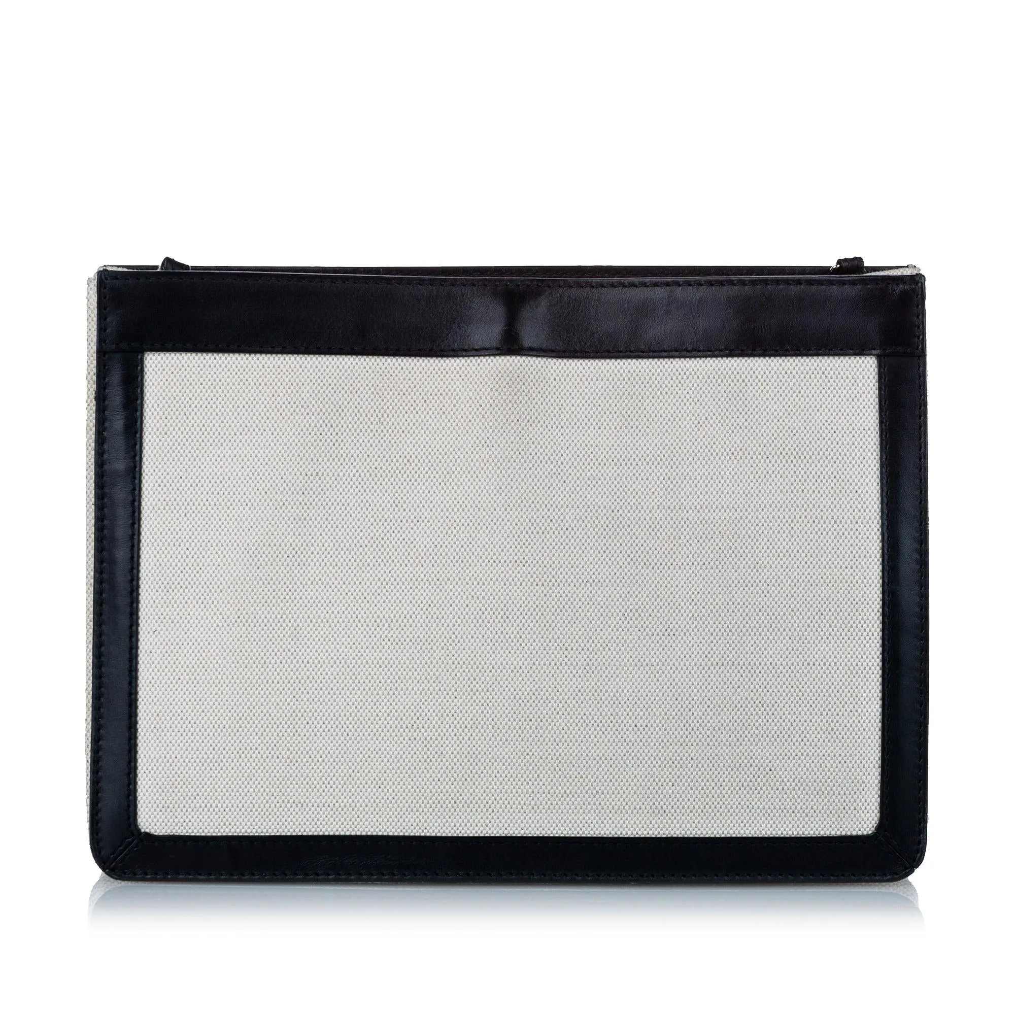 Balenciaga Navy Pochette Canvas Crossbody Bag