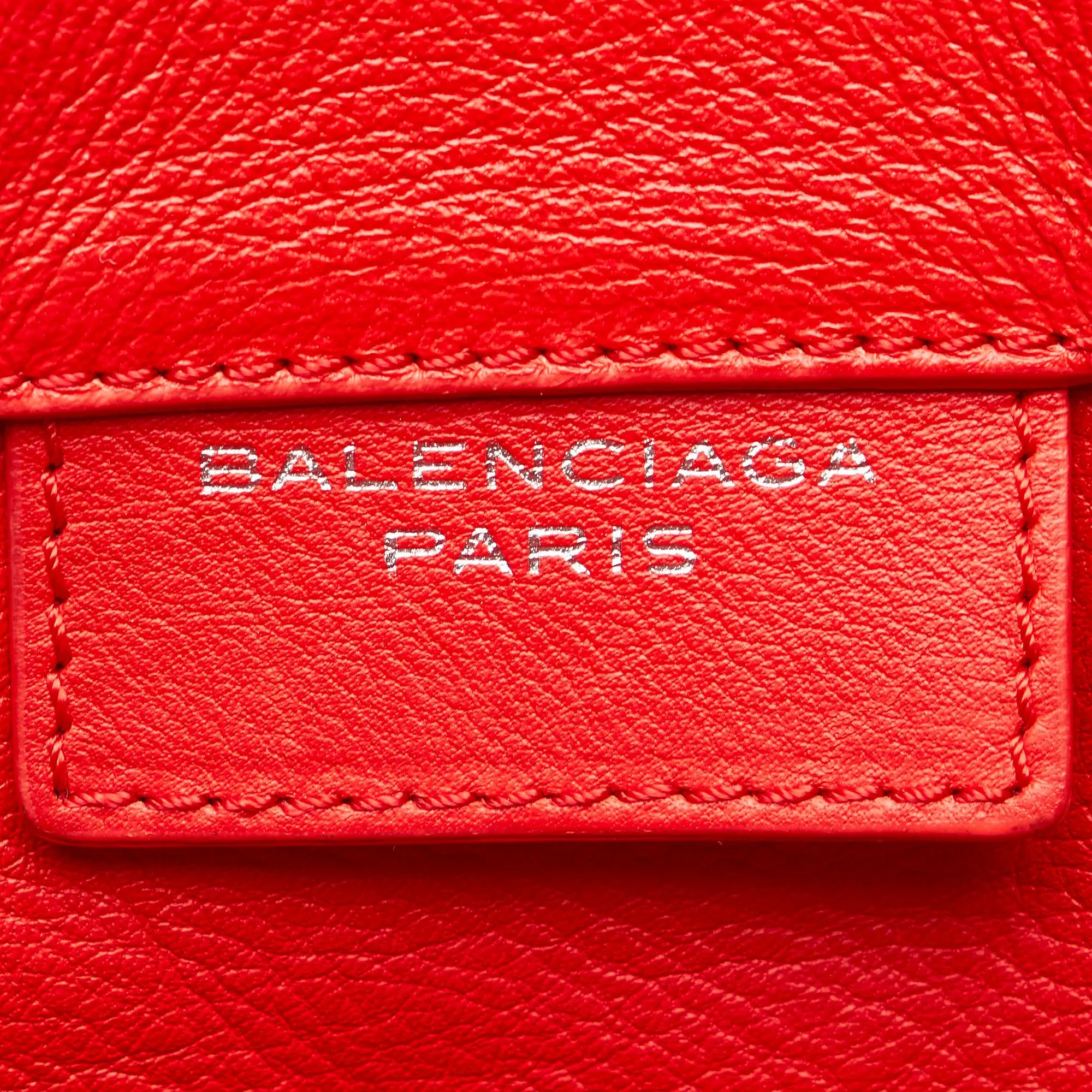 Balenciaga Papier A5 Leather Tote Bag