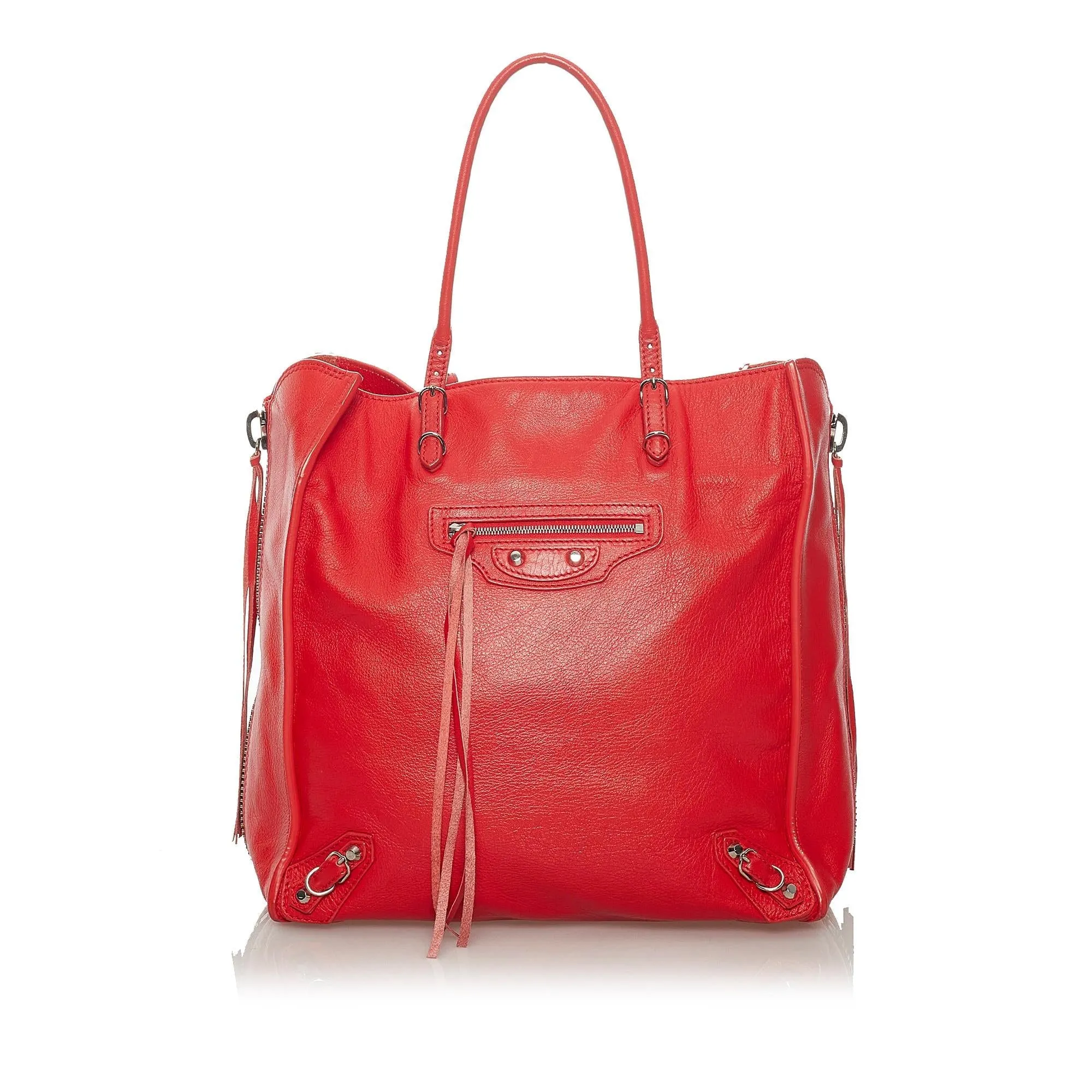 Balenciaga Papier A5 Leather Tote Bag