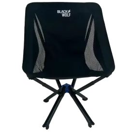 Black Wolf Quick Fold Lightweight Camp Chair