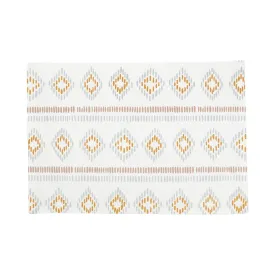 Bohemian Linens Beige/Gray Reversible Placemats - Set of 4
