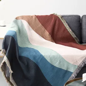 Boho throw blanket for couch, Throw for sofa cover, Woven tapestry, Bohemian blanket, Anti-slip sofa Table/Bed/Chair cover, Boho decor