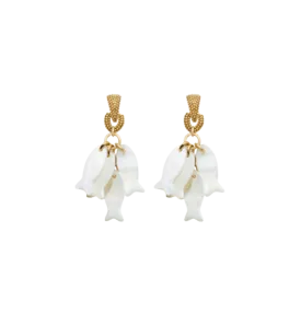 Brinker   Eliza School of White Fishes Earrings