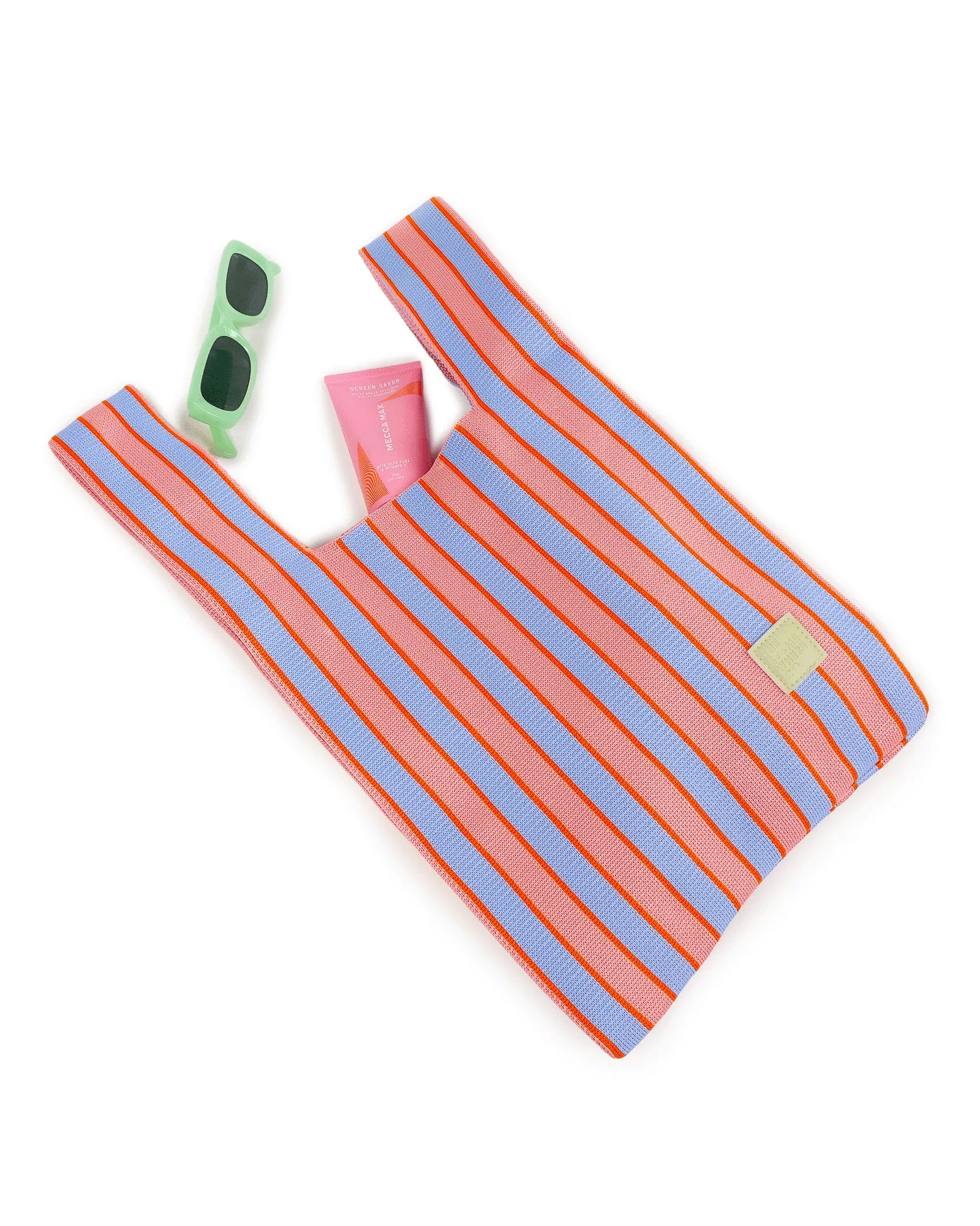 Bubblegum Knitted Tote