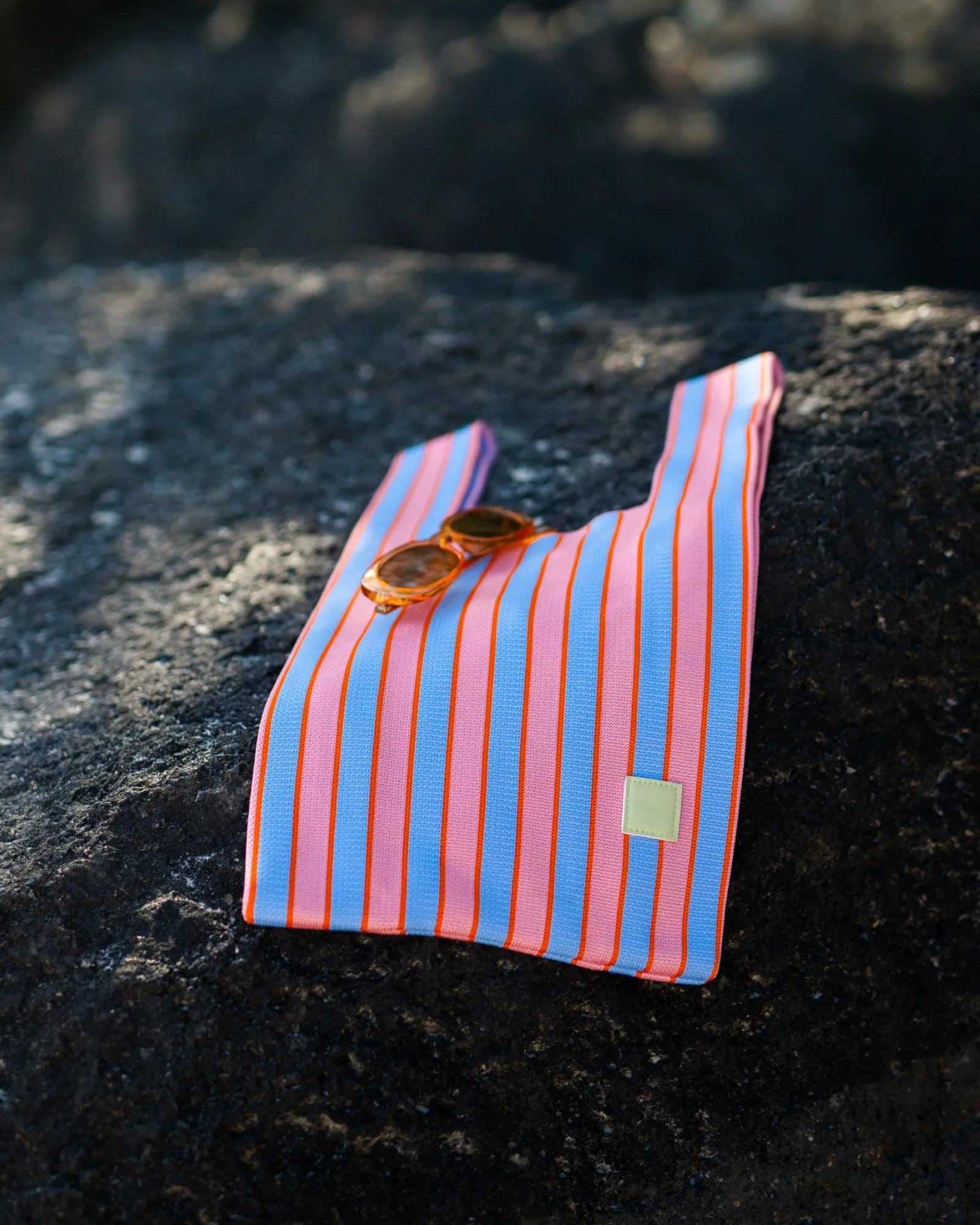 Bubblegum Knitted Tote