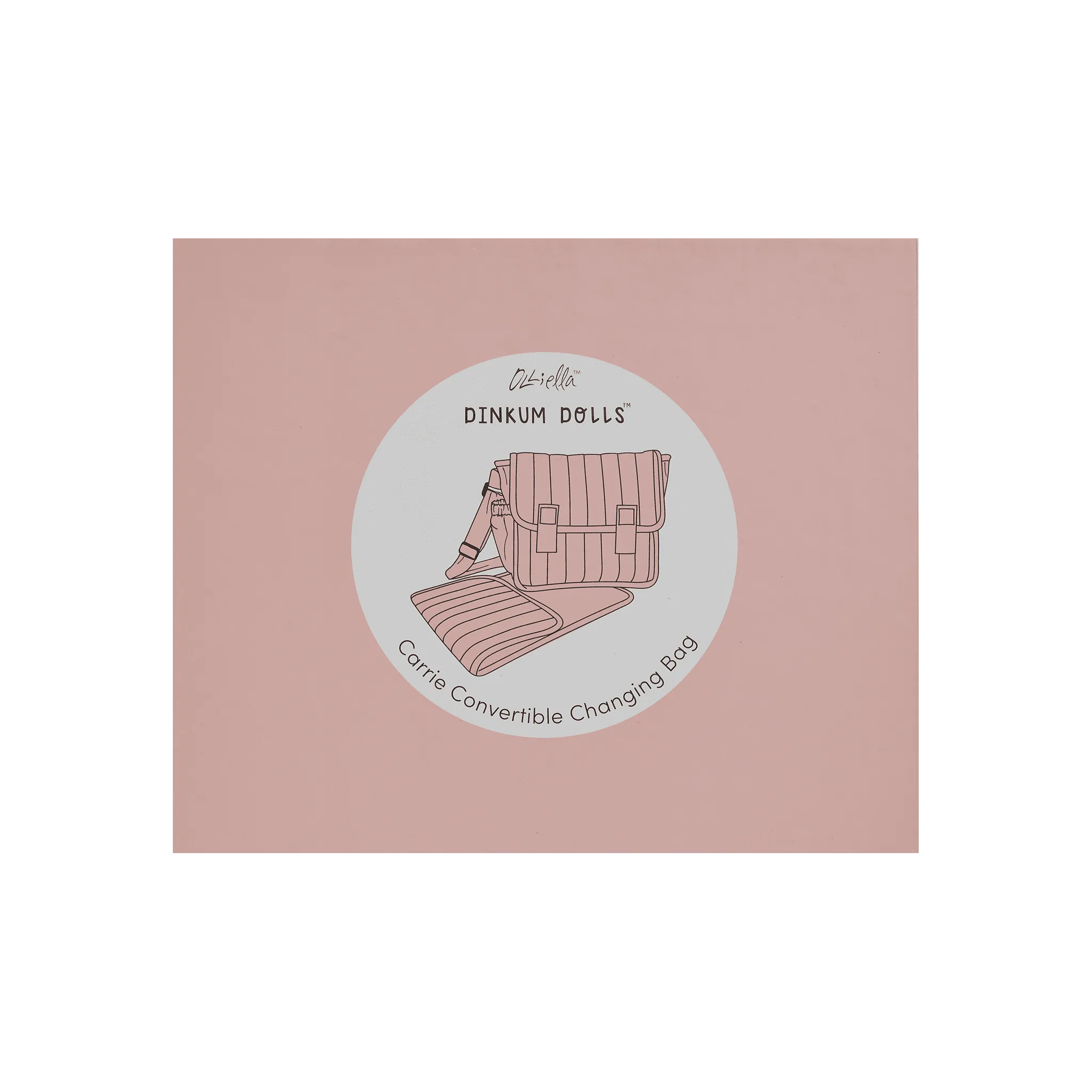 Carrie Convertible Changing Set - Rose