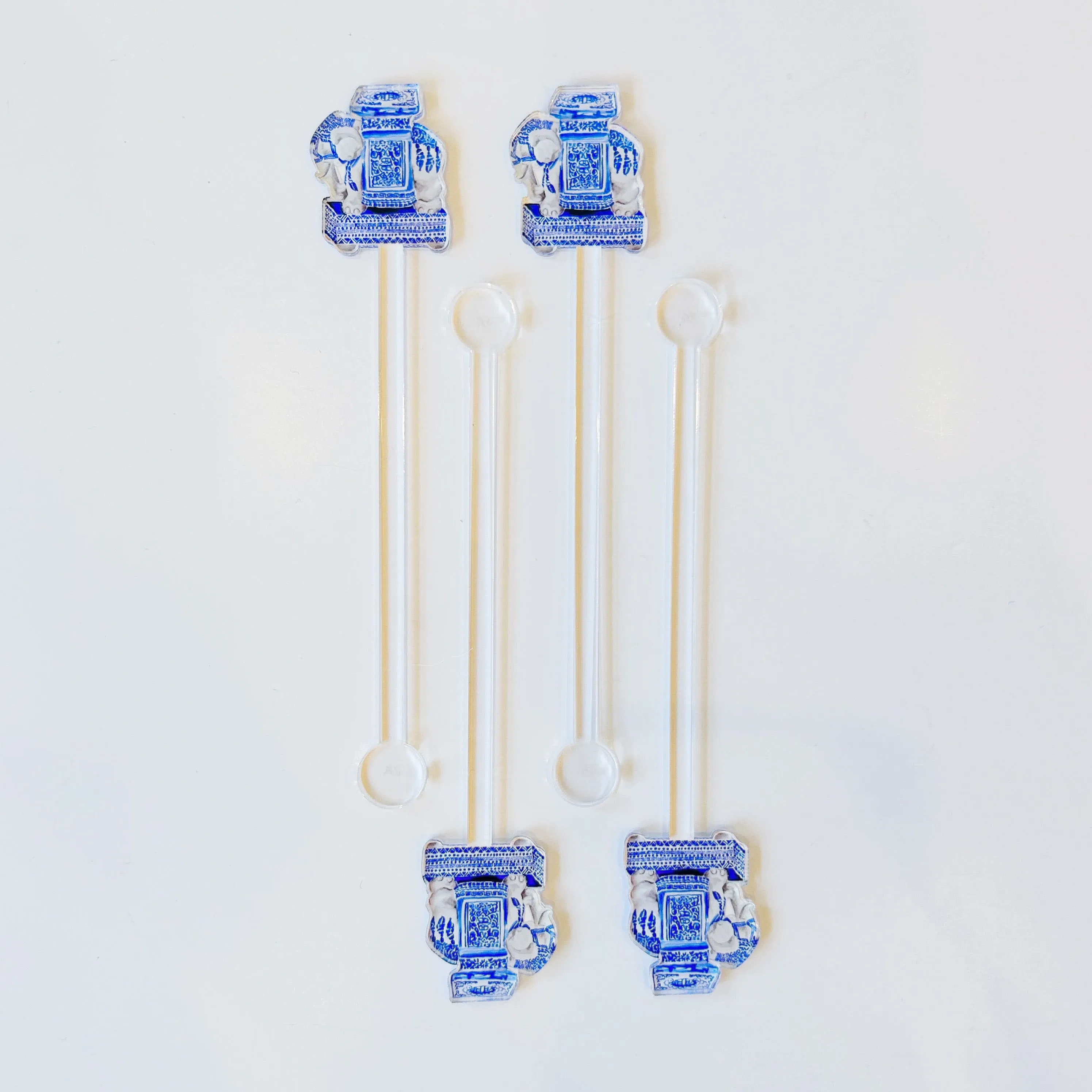 Chinoiserie Themed Drink Stirrers