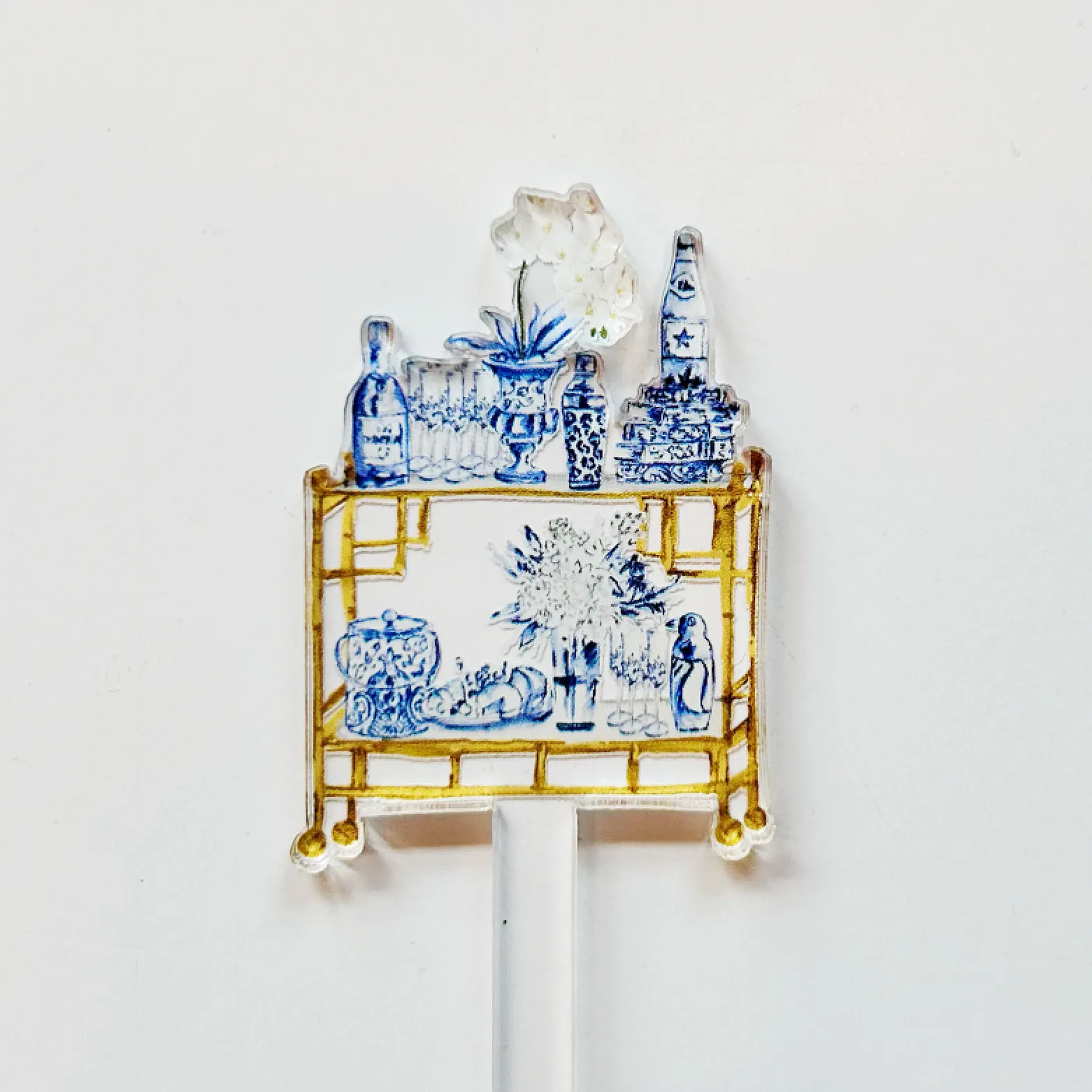 Chinoiserie Themed Drink Stirrers