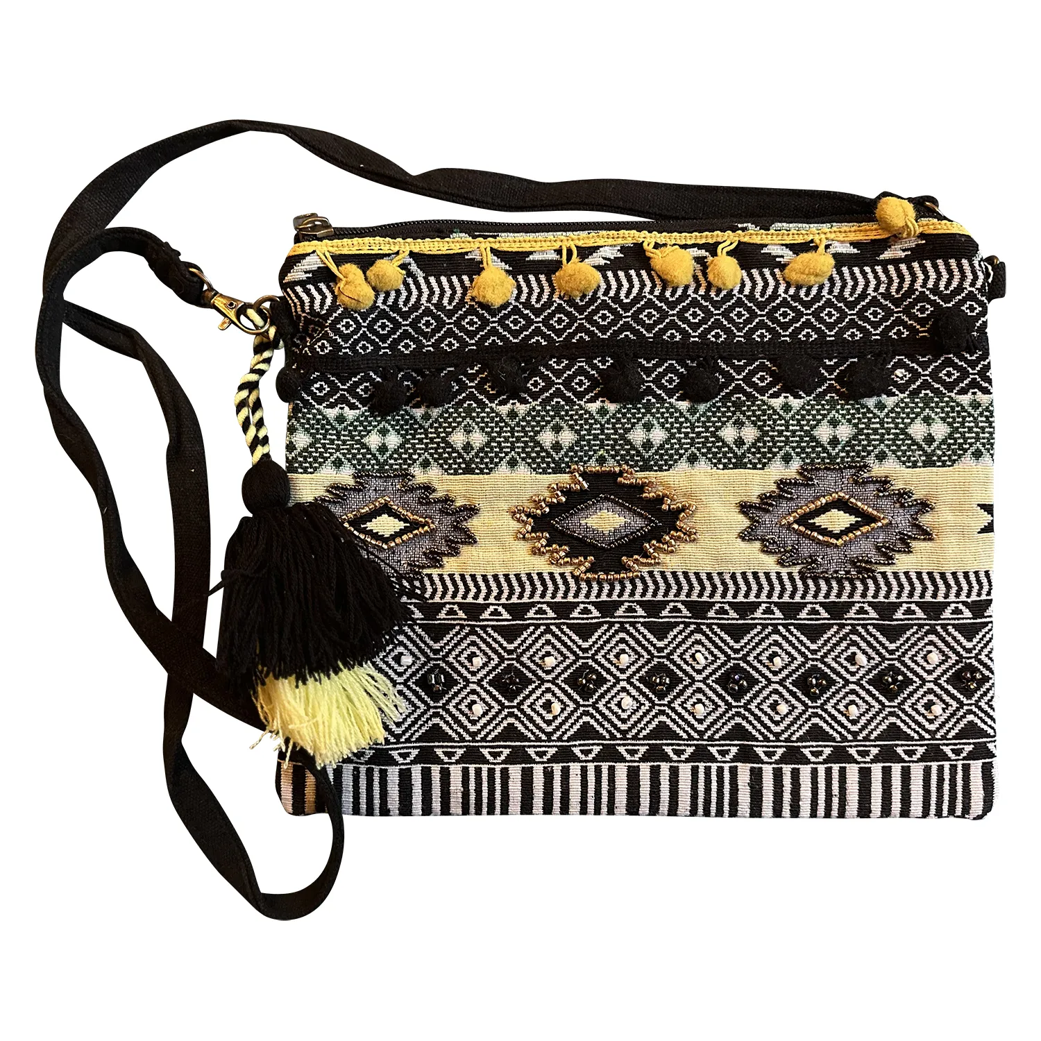 Chloe & Lex - Casey Striped Crossbody