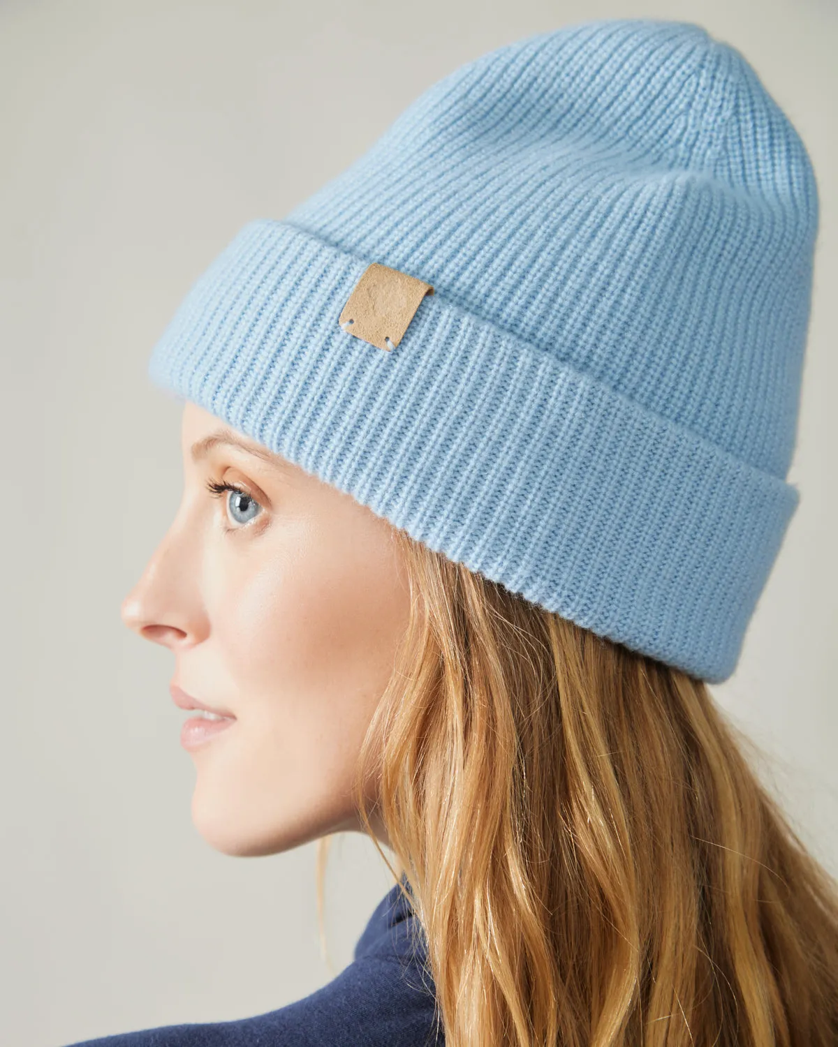 Cloud Beanie - Pastel Blue