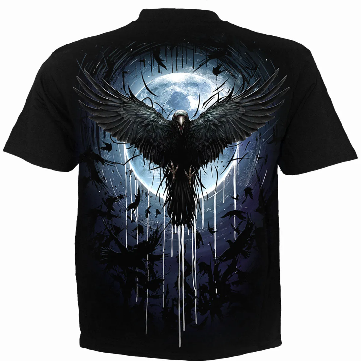 CROW MOON - Kids T-Shirt Black