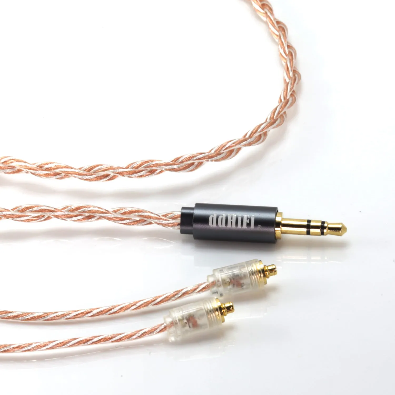 ddHiFi BC110A Sunset Silver-Plated OFC  3.5mm to MMCX Earphone Cable