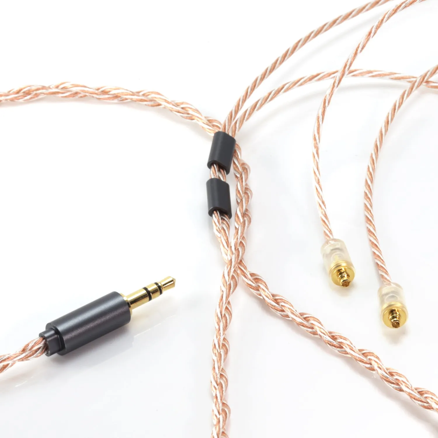 ddHiFi BC110A Sunset Silver-Plated OFC  3.5mm to MMCX Earphone Cable