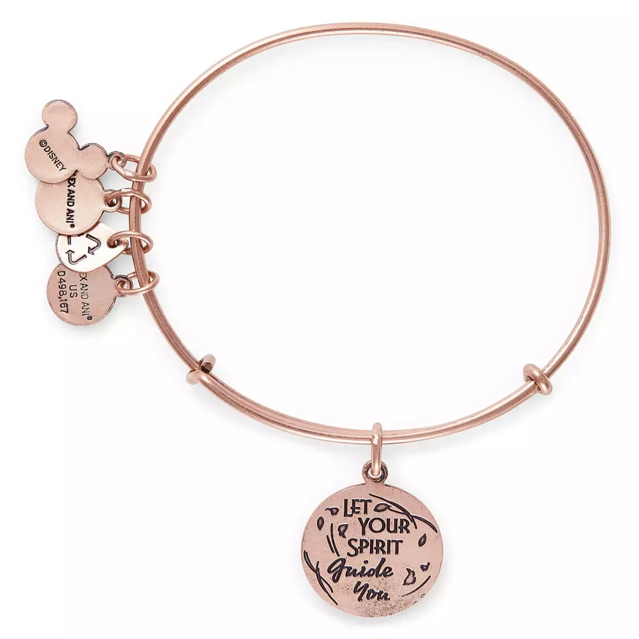 Disney® Pocahontas 'Let Your Spirit Guide You' Charm Bangle