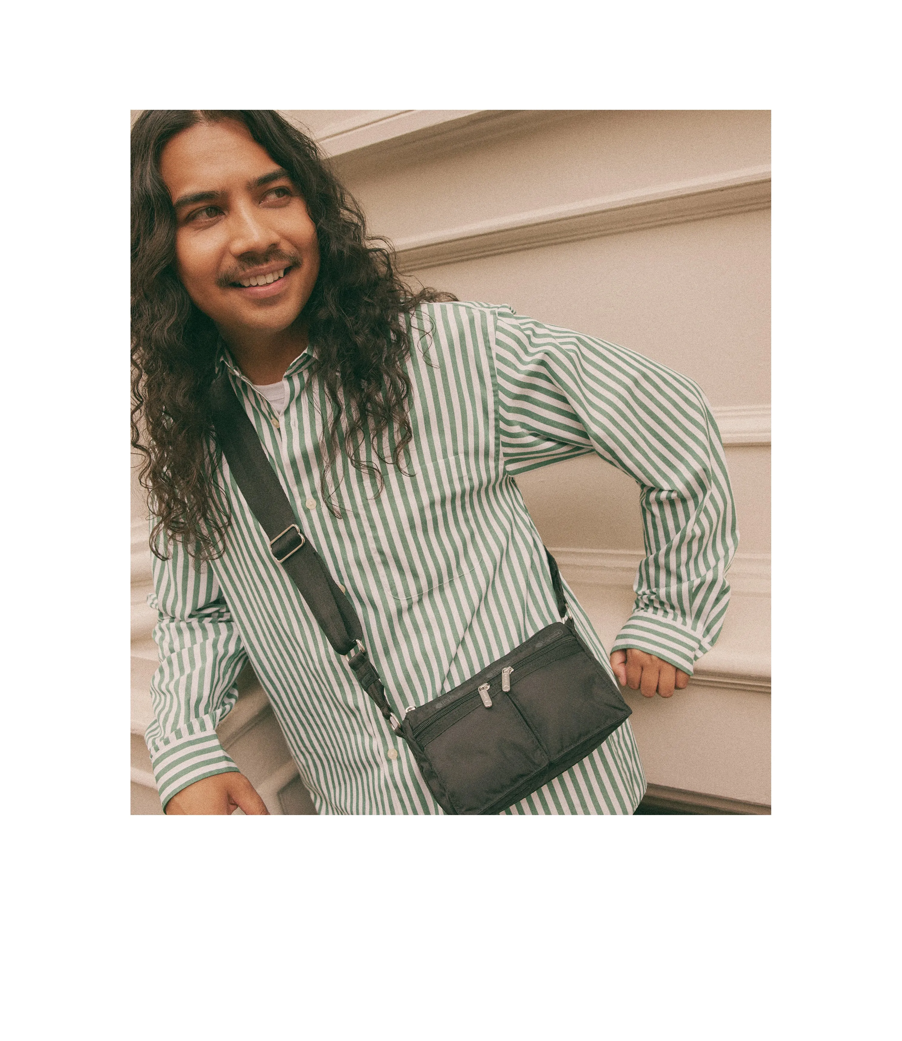East/West Double Pocket Bag