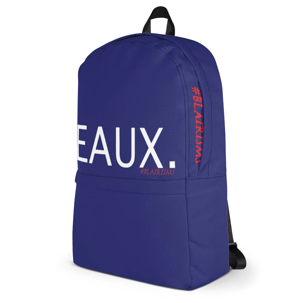 EAUX. NAVY Backpack