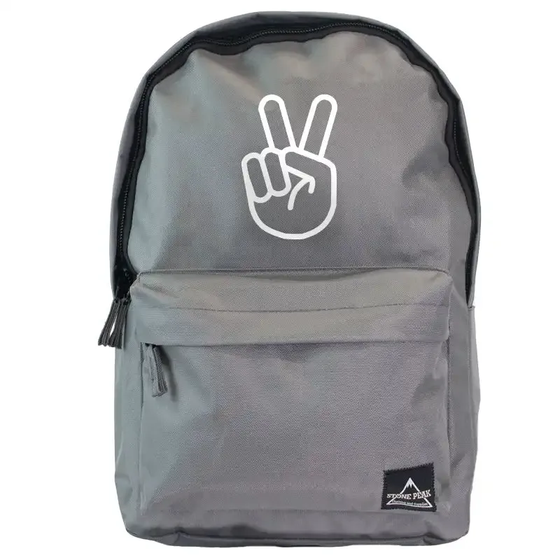 Every Day Backpack Hand Sign