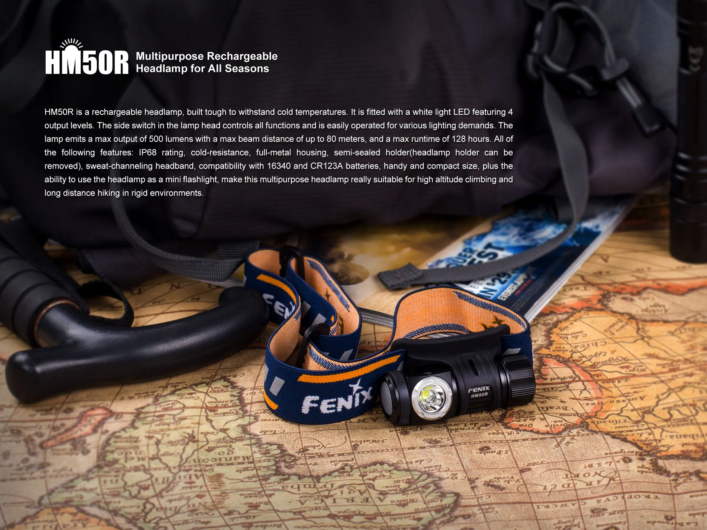 Fenix HM50R V1.0 Headlamp