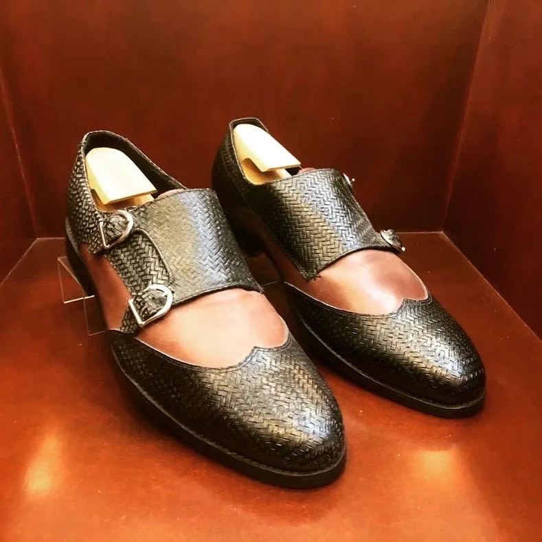 Ferroz wing tip Black & Burgundy