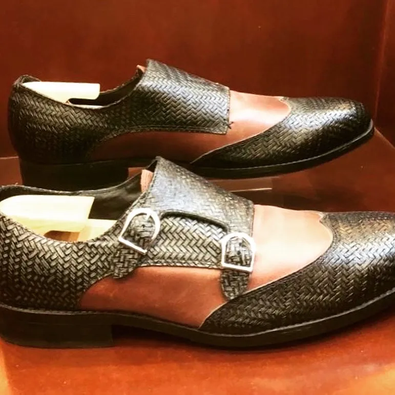 Ferroz wing tip Black & Burgundy