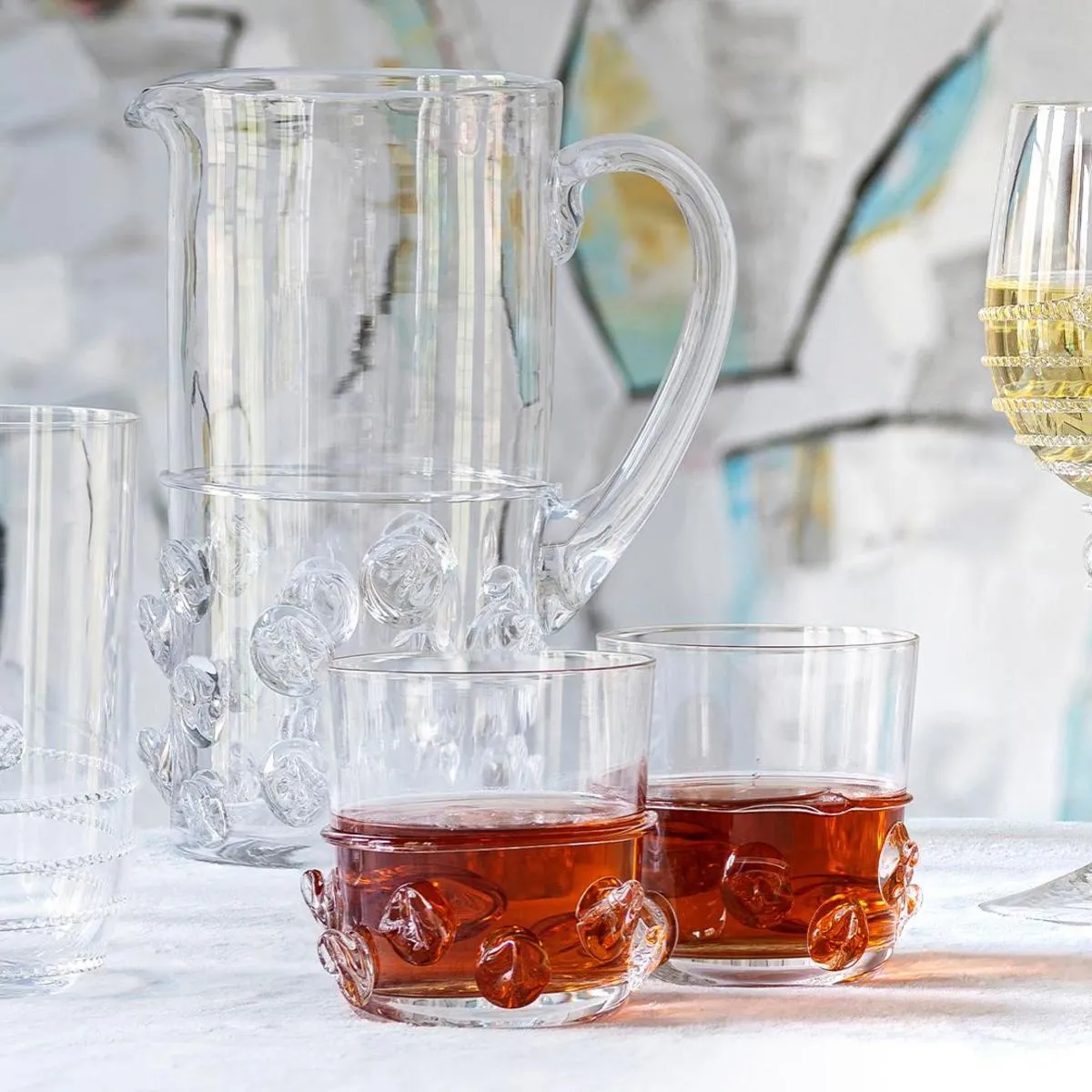 Florence Glass Pitcher