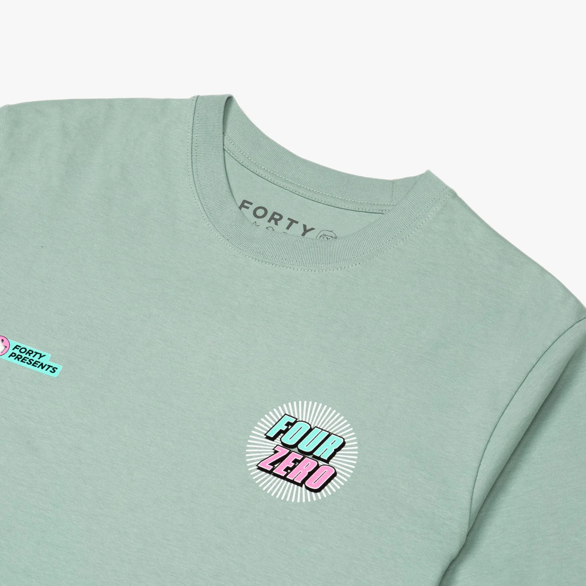 Four Zero Powder Tee (Raindrop)