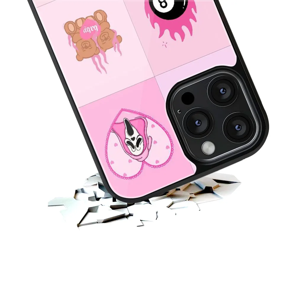 Ghostly Adorable Phone Cover | Glass Case