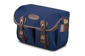 Hadley Small Camera Bag - Navy Canvas / Chocolate Leather