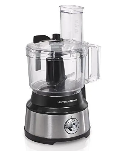 HAMILTON BEACH 10-CUP FOOD PROCESSOR, WITH BOWL SCRAPER (70730)
