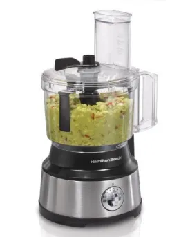 HAMILTON BEACH 10-CUP FOOD PROCESSOR, WITH BOWL SCRAPER (70730)