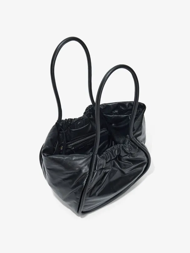 HB241035 Large puffy ruched tote