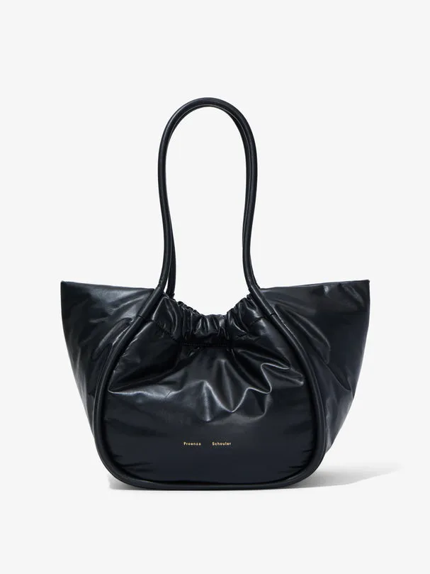 HB241035 Large puffy ruched tote
