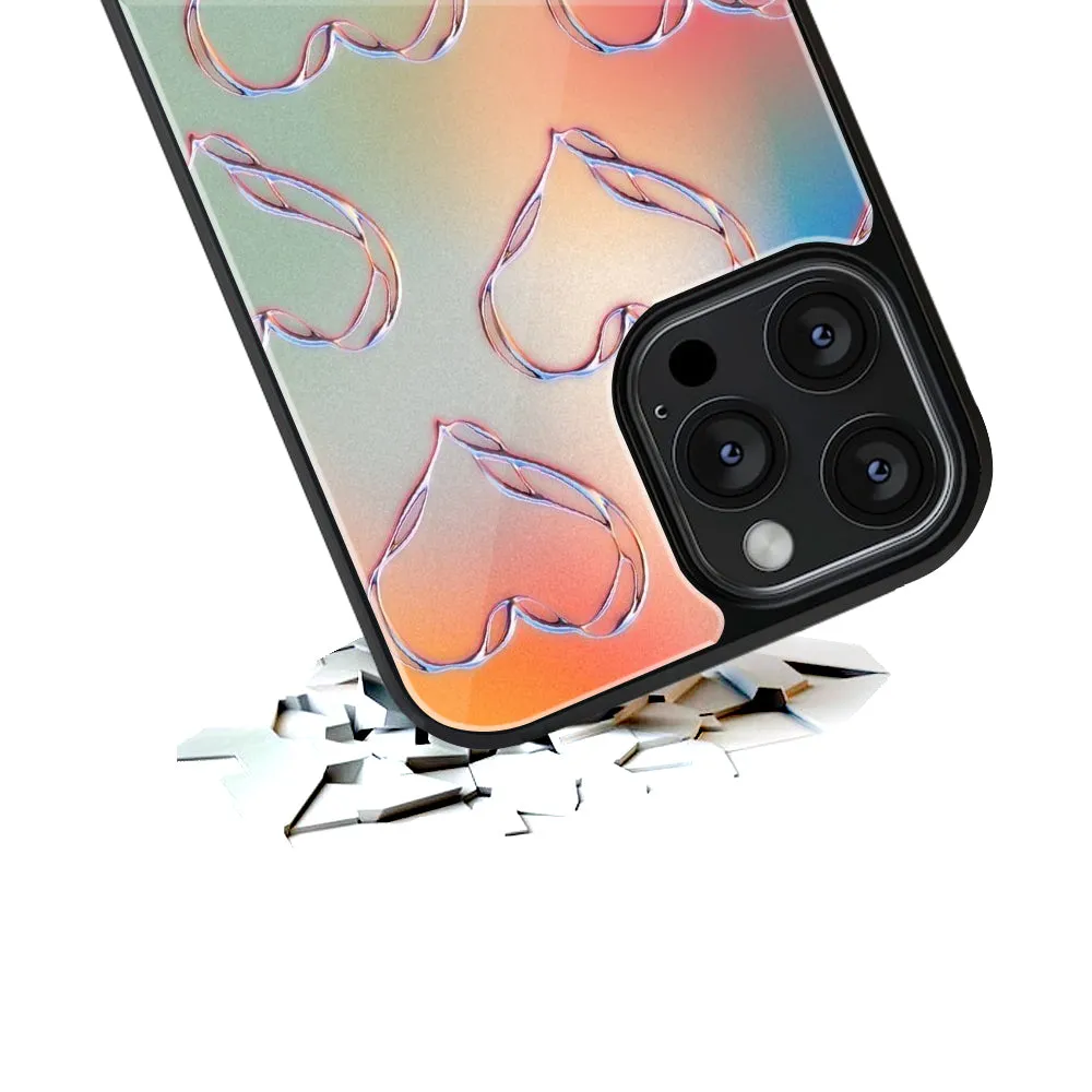 Hearts Euphoria Phone Cover | Glass Case