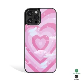 Hearts X Clouds Phone Cover | Glass Case