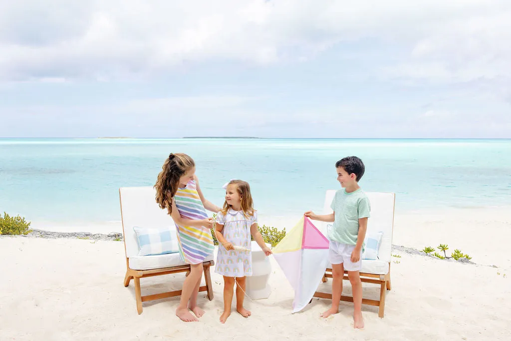 Holly Day Dress - Raine Bows with Palm Beach Pink