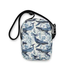 Humpback Whake Song Crossbody Bag