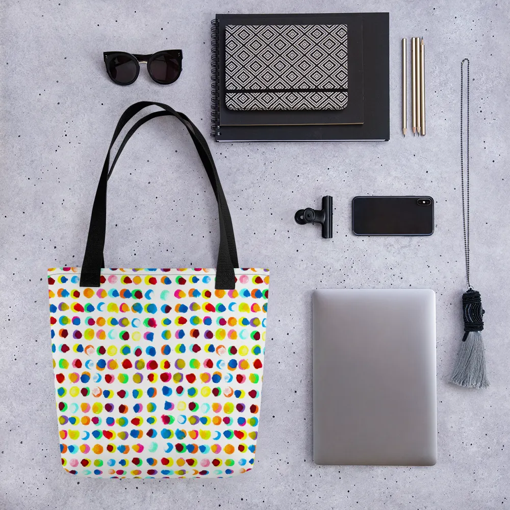 Ink Dots Tote bag