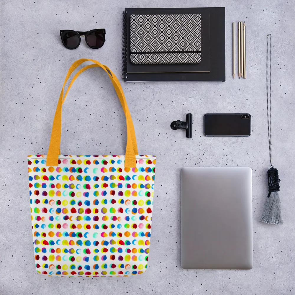Ink Dots Tote bag