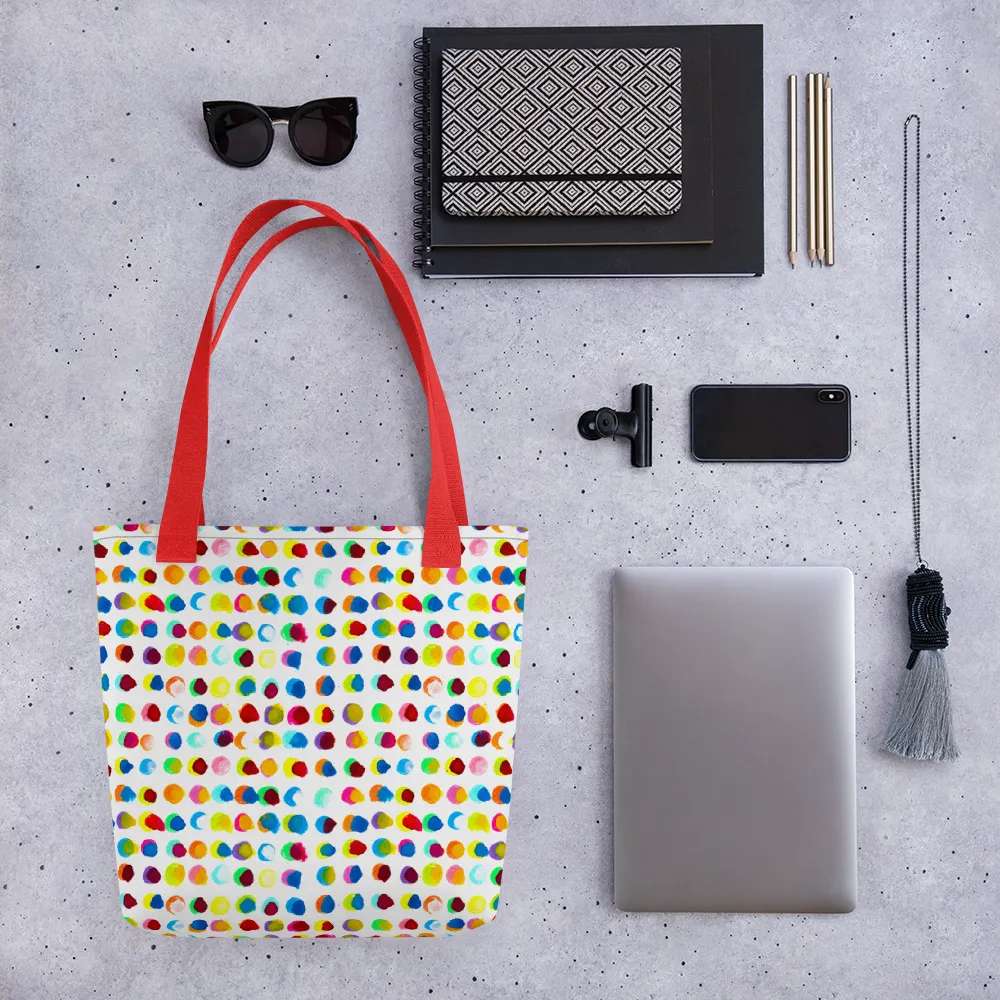 Ink Dots Tote bag