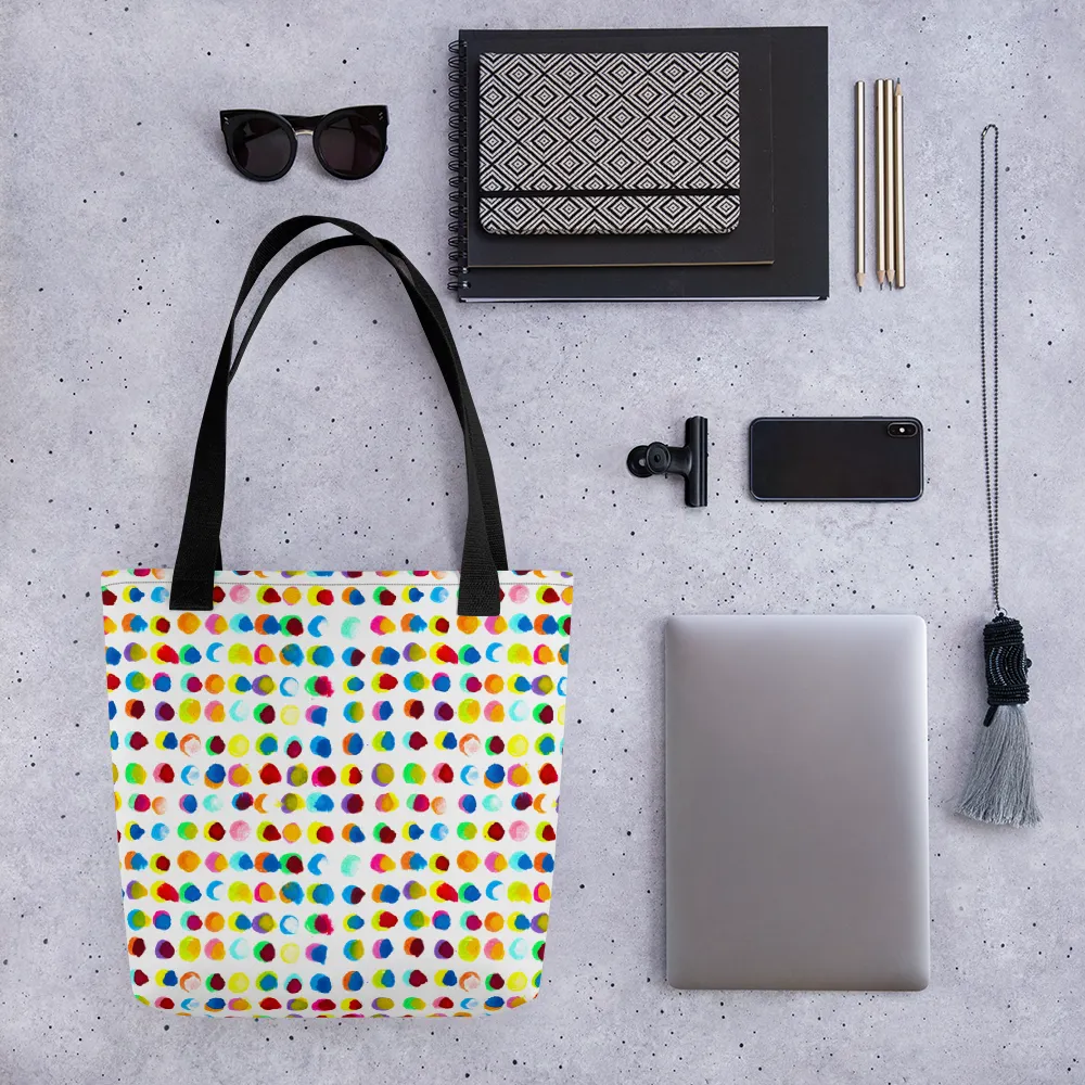 Ink Dots Tote bag