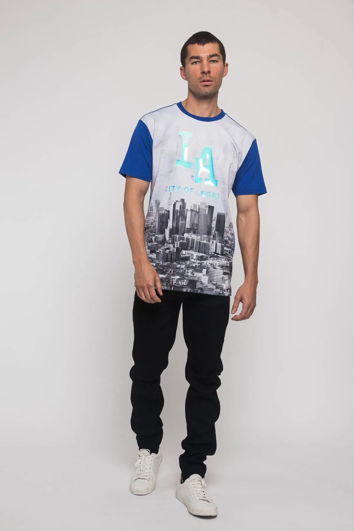 Iridescent Los Angeles City T-Shirt